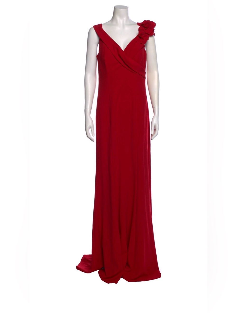 NWT Rene Ruiz off shoulder Formal Red Gown